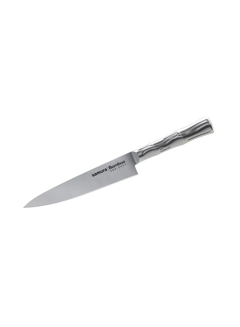 Samura Bamboo Professional Japanese Kitchen Utility Knife 5,0"/125 mm. Hardness 59 HRC - Image 1